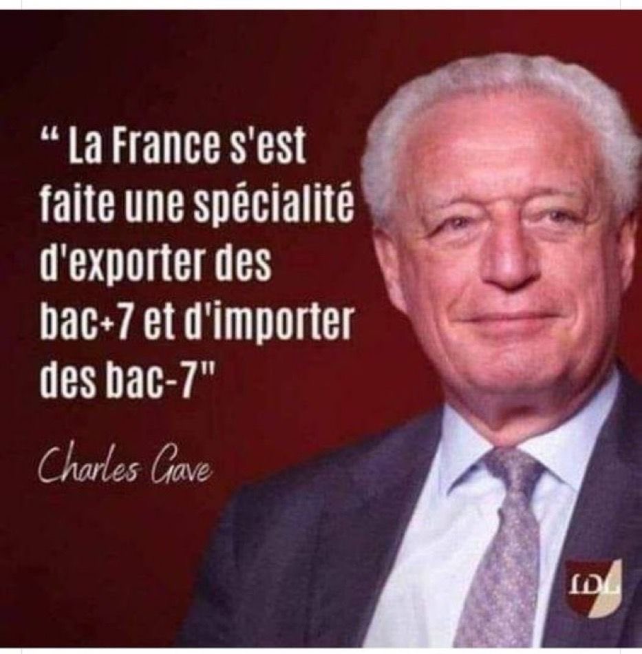 BourdeauNews's tweet photo. 🇫🇷 Êtes-vous d'accord avec Charles Gave ? https://t.co/fjpxk0qwOf