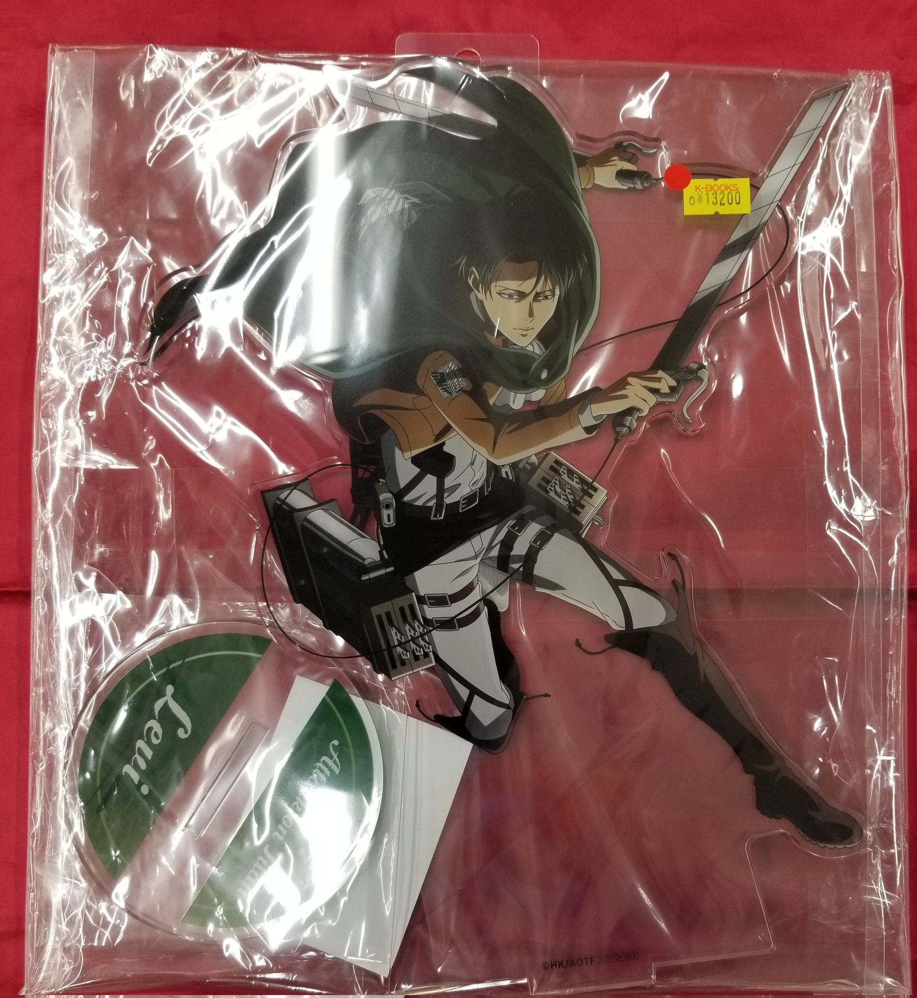 進撃の巨人 リヴァイ BIGアクスタ ガラポン attackonmemory