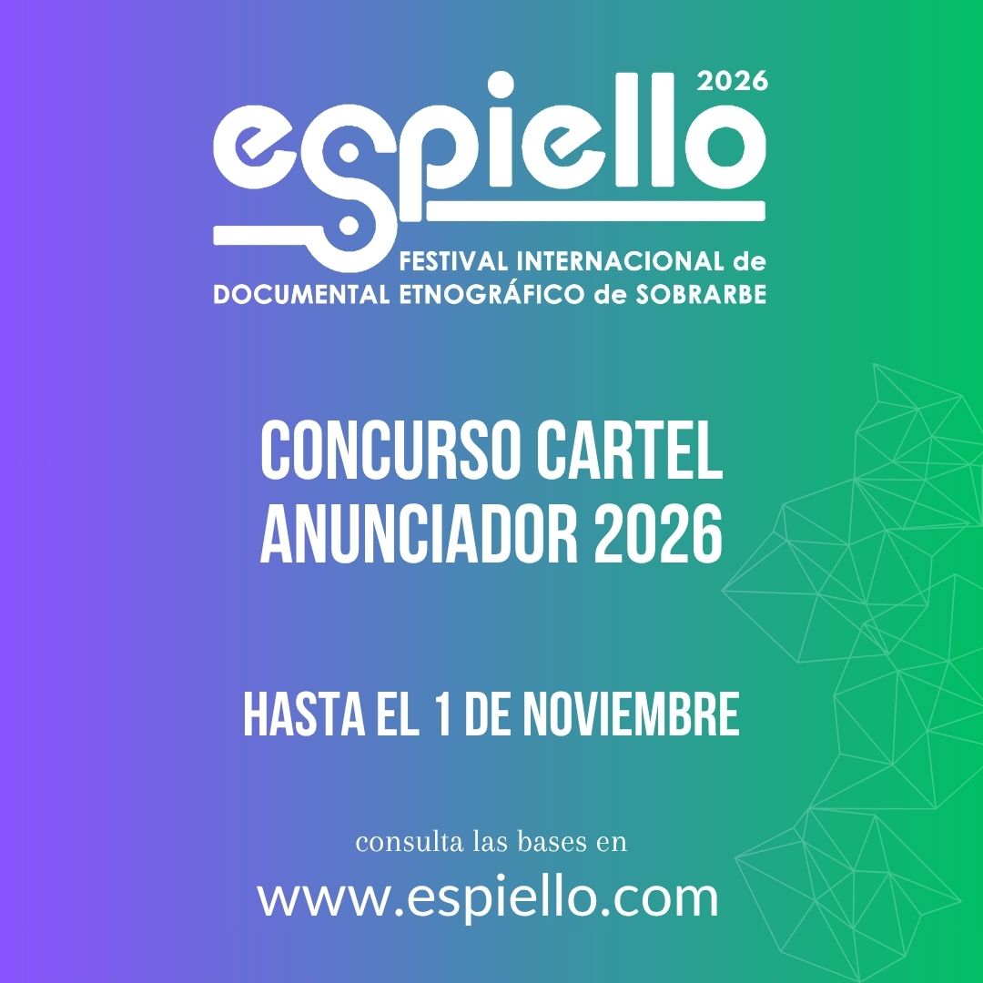 📣 Ya puedes presentar tus diseños al concurso del cartel anunciador de Espiello 👏🏽 El lema de 2026: 'Compromiso con los invisibles'. 

⚠️ Fecha límite hasta el 1️⃣ de noviembre.

🔍🔎 Consulta las bases en espiello.com

#Espiello #FestivaldeCine
 #cartelespiello2026