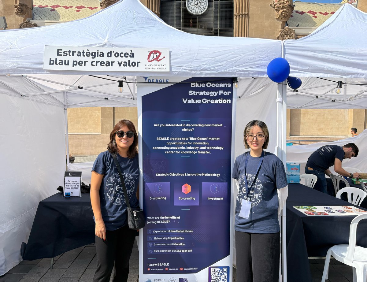 BEAGLE_EU's tweet photo. Research is for everyone! 🎓 

Our #BEAGLEproject was presented by @universitatURV at the European Researchers' Night’ Night in Tarragona 🇪🇸 on September 27th! 

Huge thanks to our amazing #URV team 👏 for connecting our research with the public in such an inspiring way! https://t.co/8AKyUz1iBL