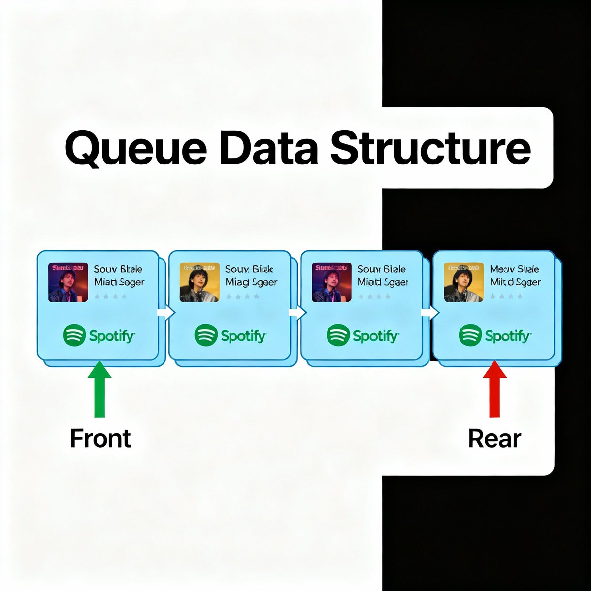 poojakose's tweet image. Welcome to my Data Structures series!
In this video, we dive deep into the Queue Data Structure — a fundamental concept in computer science and programming.
youtu.be/yJRZaKldSdc
#Queue #DataStructure #Python #DSA #CodingInterview #Programming #ComputerScience #TechTutorial