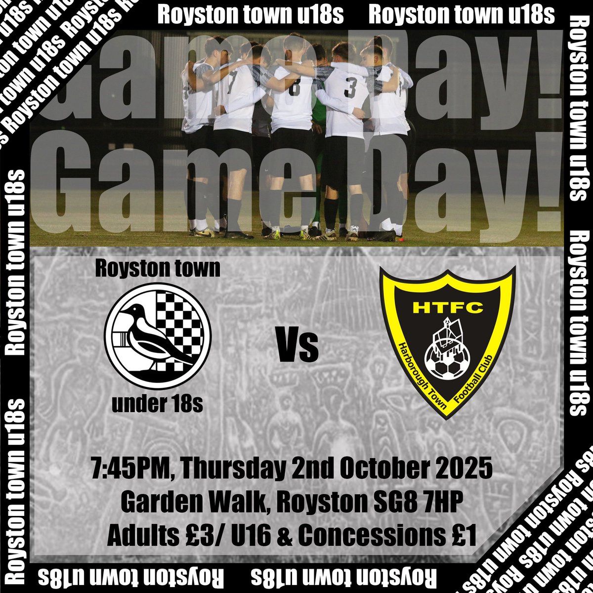 Huge game tonight for the U18s!! Come down and cheer on the lads under the lights.