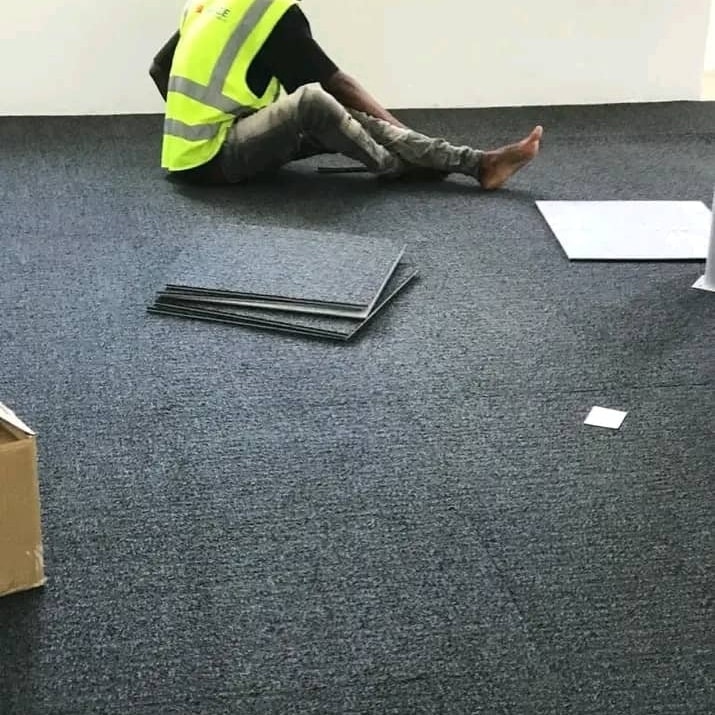EltukoM's tweet photo. Carpet tiles available for homes, office, churches and pubs

Size: 50x50cm

1. Easy to install..DIY
2. Colourful and creative
3. Less expensive
4. Easy to maintain and durable
5. Less waste ..no seams at the ends

Call or whatsapp 0551744858 buy https://t.co/tjfZ8RXWaq