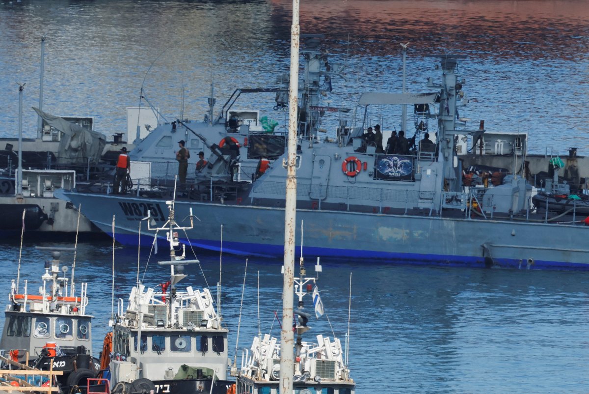 Israeli forces have intercepted 39 boats carrying aid and foreign activists to Gaza, leaving only one vessel still sailing towards the Palestinian enclave, the flotilla organizers said. Follow Reuters live page: reut.rs/48Jj5QY
