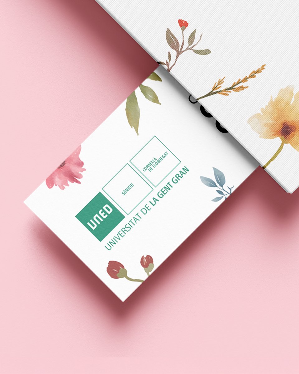 Hem desenvolupat la identitat visual que acompanya l’inici del nou curs de la #UNED de #Cornellà. Una proposta gràfica que respira frescor i optimisme, amb una línia gràfica floral que simbolitza creixement, aprenentatge i renovació.

Perquè estudiar també és florir!