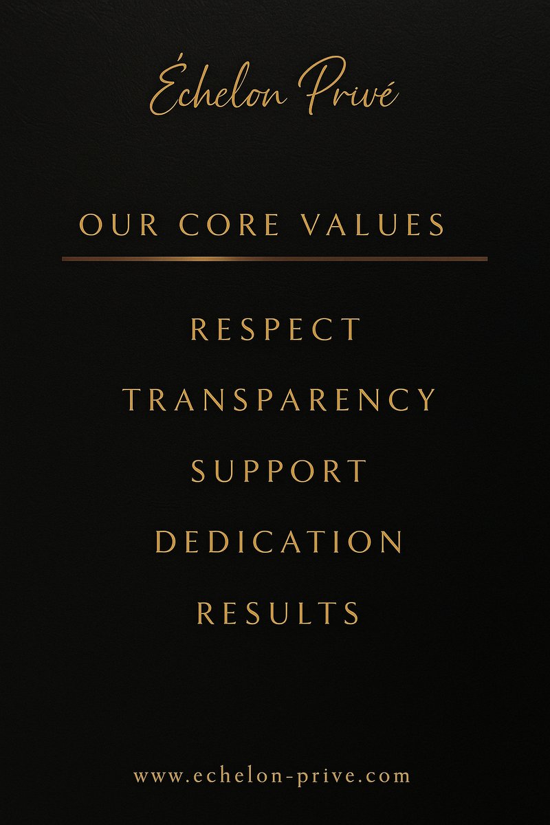 echelonprive's tweet photo. Success isn’t built on chance — it’s built on values.
At Échelon Privé, ours are:

Respect | Transparency | Support | Dedication | Results

That’s how we scale smarter. 🚀

#EchelonPrive #CoreValues #CreatorSuccess https://t.co/wz71FwcKlY