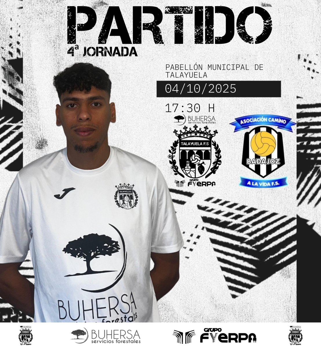 ¡Volvemos a casa y necesitamos vuestra fuerza! 📢
 ¡Jugamos la 4ª Jornada y queremos la victoria con el apoyo de nuestra gente!
​🆚 <a href="/AscVida/">Badajoz/GvEnergia/ACV⚽️</a> 
📅  Sábado 04-10-2025
⏰ 17:30 H
🏟️ Pabellón Municipal de Talayuela

​Vuestro aliento es nuestra mejor energía. ¡No faltéis!