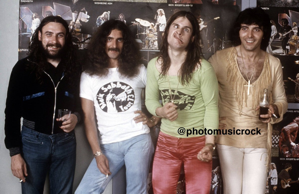 Photomusicrock's tweet image. “We were the kings of the planet,” Ozzy Osbourne says of the period surrounding Black Sabbath's 'Vol. 4.'