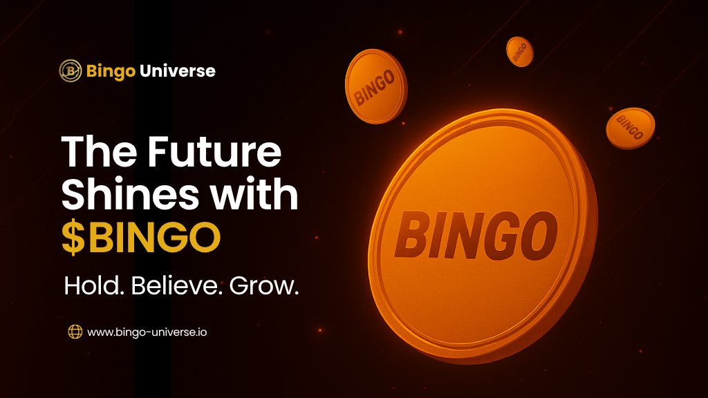 Every great journey starts with belief,  and holding $BINGO is more than just owning a token, it’s owning a piece of the future. 

Built on Solana’s speed and sustainability, $BINGO is creating real opportunities where gaming, rewards, and community come together. 

Holding today