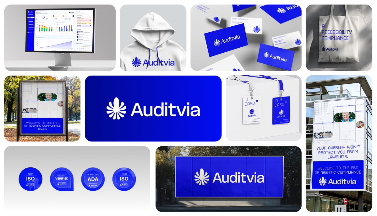 koen_xyz's tweet image. Excited to share the new branding for @Auditvia — crafted together with @TheRyanHofmann 

Let me your thoughts!