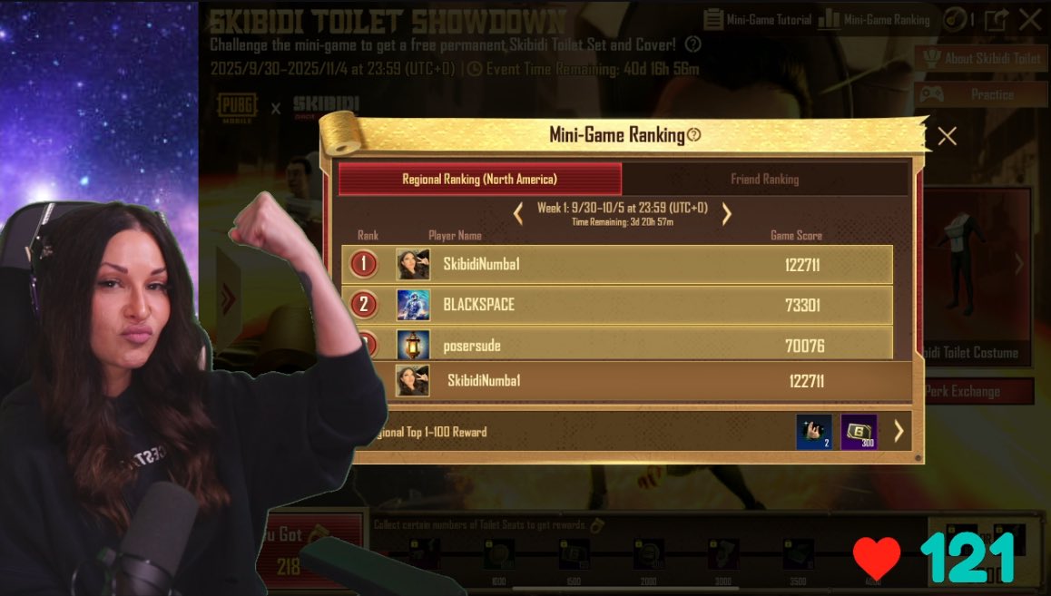 NA #1 Skibidi Toilet Showdown Champ 💪🏽