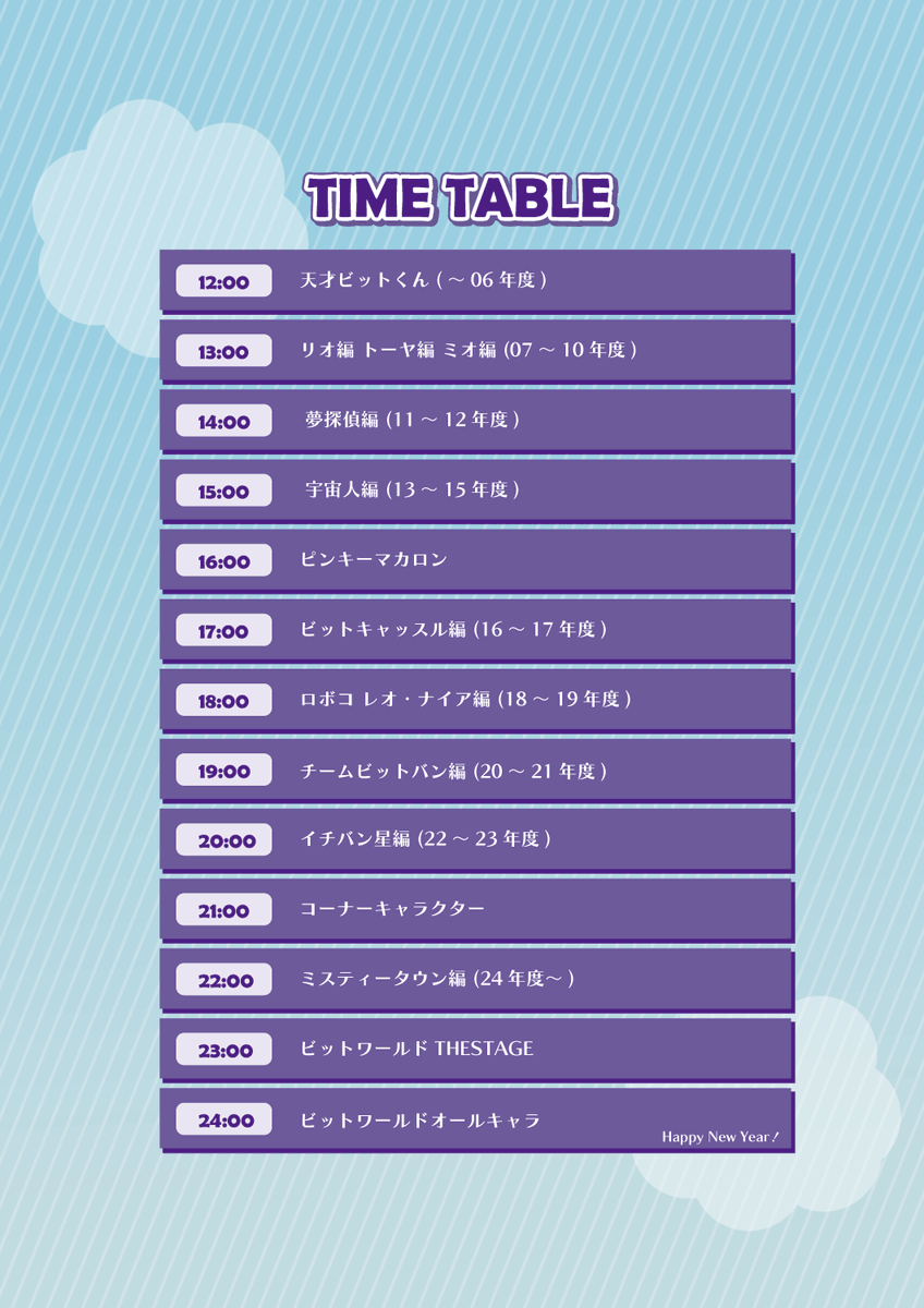 #おうちでビトワ 特別企画！
大晦日、今年最後の12時間に渡って #おうちでビトワ年末フェス2025 を開催いたします！！
自由度∞なカウントダウンイベントです✨是非ご参加くださいませー！！