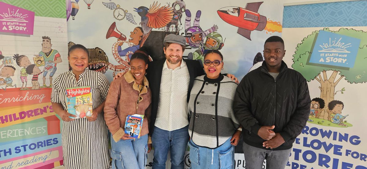 Nal’ibali in collaboration with BK Publishing, The Department of Education ~ Mpumalanga Division and Msukaligwa LIS hosted its third annual Literacy Month Commemoration in Wesselton recently. 

Nal'ibali's Righardt Le Roux reflects on the celebrations here shorturl.at/vtvQk