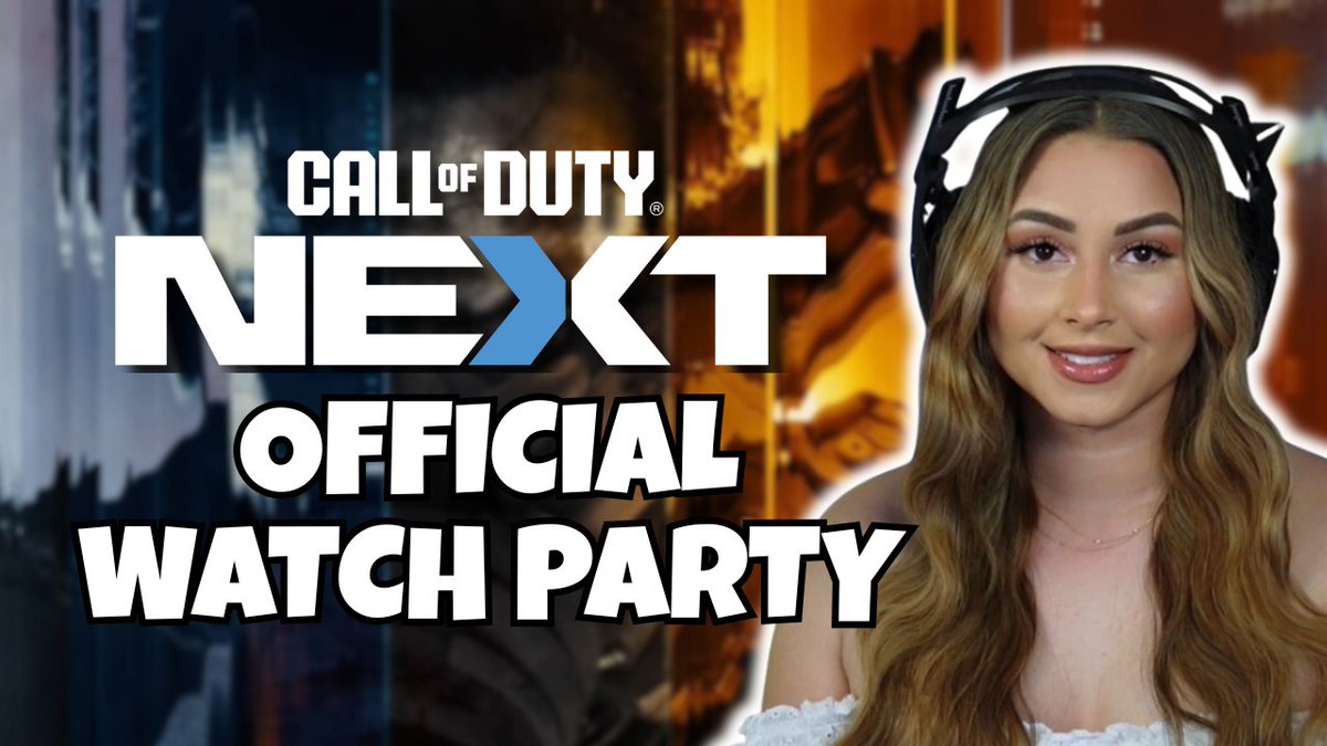 nicolevauxite's tweet image. 🚨NEW YT VID🚨

We had so much fun watching #CODNext 👏 Thank you to everyone who watch-partied with us and to @CallofDuty for this opportunity 💜