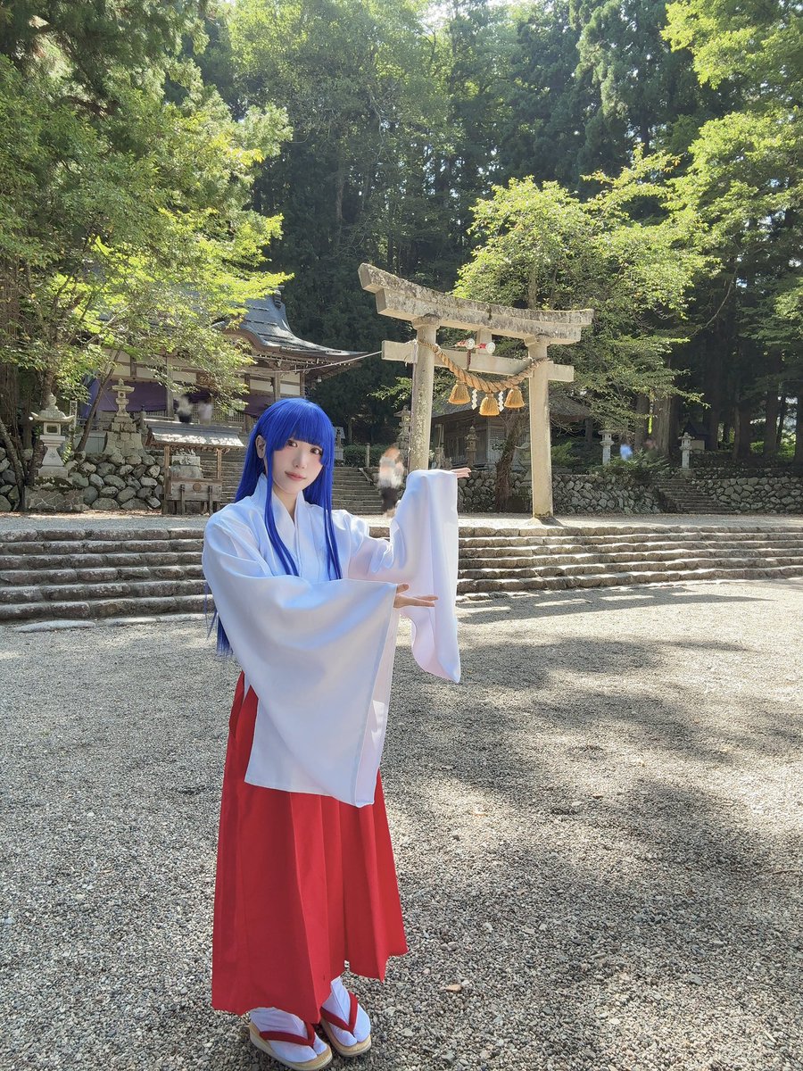 【コスプレ/ cosplay】

これは
「うちの神社へ、ようこそ｣
感強い梨花ちゃまです にぱー☆

#Cosplay #古手梨花コスプレ