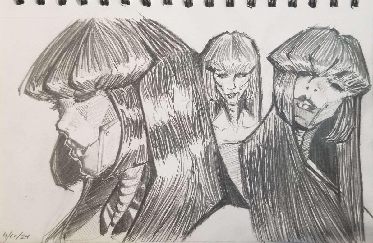 Old Silver Jaw drawings I never posted