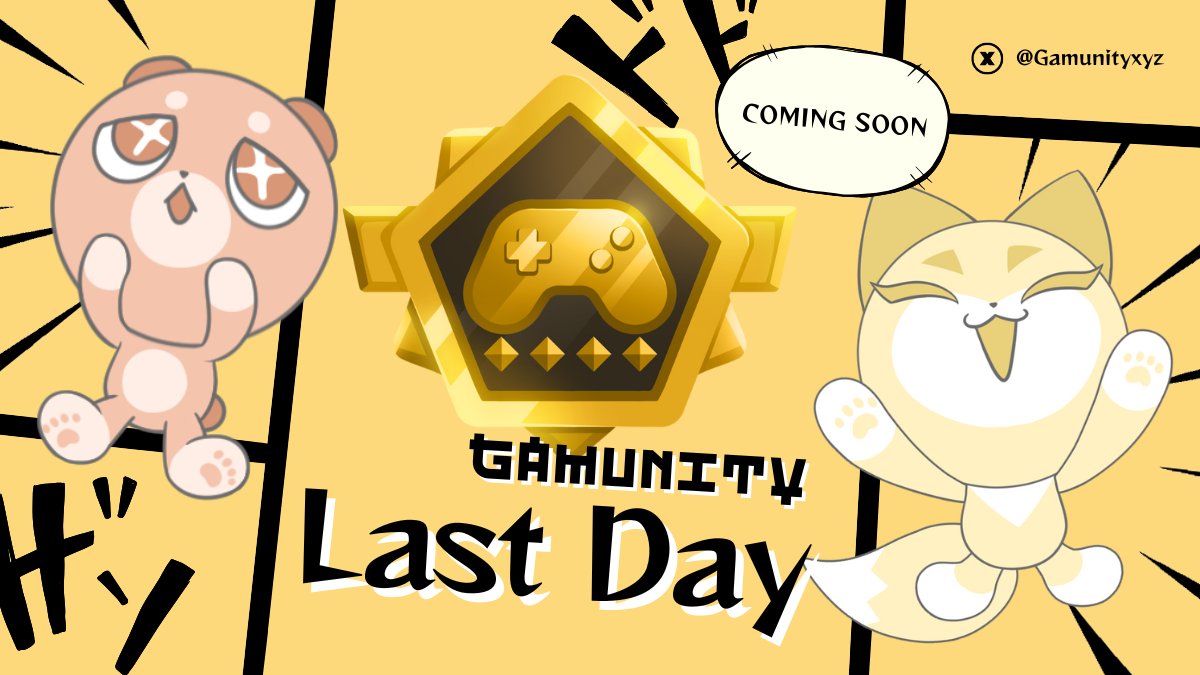 Gamunityxyz's tweet photo. 🚀 Final day countdown!
The 【Friend Invite】 upgrade is almost here ⏰
Get ready to start your CUBE-sharing adventure! 💎
🔗 https://t.co/ftXLFRbpGI
#Gamunity #Web3Gaming #GameFi #KaiaChain #dapp_portal https://t.co/gLCUet2wys