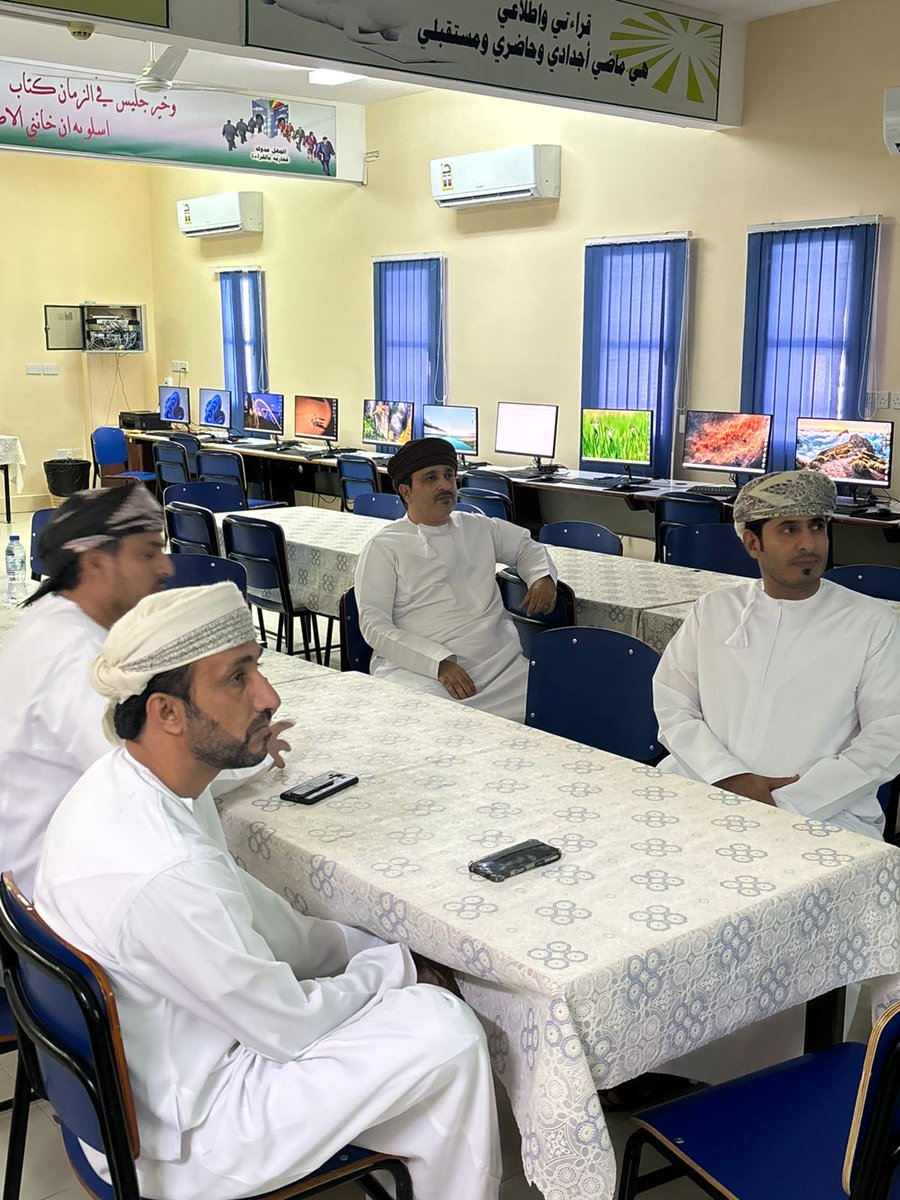 مدرسة سعود بن عزان البوسعيدي tweet media