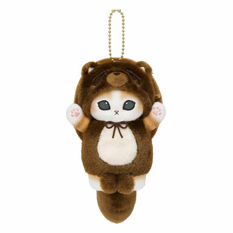 🌟#mofusand 新商品🌟 『信楽たぬきにゃんぬいぐるみS』 『尻尾ぶらり