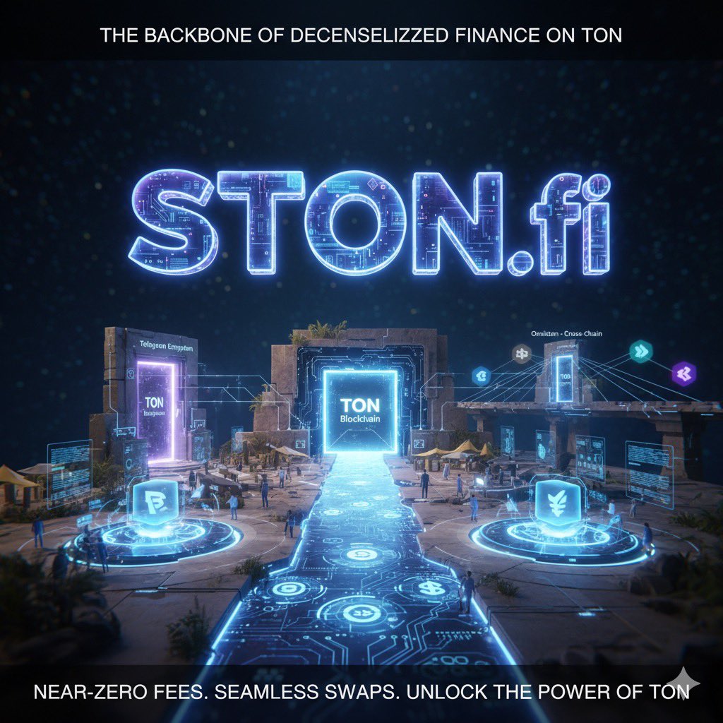 web3analyzer's tweet image. @ston_fi is the leading Decentralized Exchange DEX and a foundational DeFi protocol suite built on The Open Network TON blockchain.
It functions as an Automated Market Maker AMM ,allowing users to swap any TON based token with minimal slippag.
#STONFI STON.fi