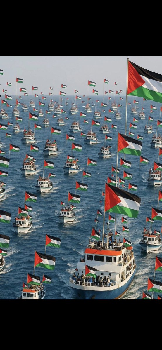 “Şüphe yok ki üstün gelecek olanlar, Allah’ın tarafında yer alanlardır.”
Mâide, 56

 #FreePalestine
#GlobalSumudFlotilla 
#FilistinÖzgürOlanaDek 
#Gaza