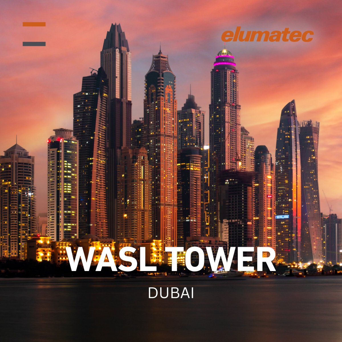 Some of the world’s most complex façades &amp; aluminium structures, like the iconic Wasl Tower in #Dubai, are made using elumatec machines.

Precision machining isn’t just for windows and doors; it’s behind engineering feats that shape skylines.

#cncmachining #architecture