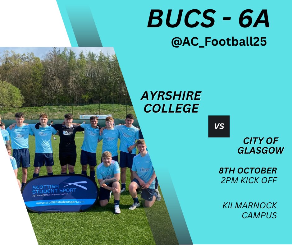 Ayrshire College Football tweet media