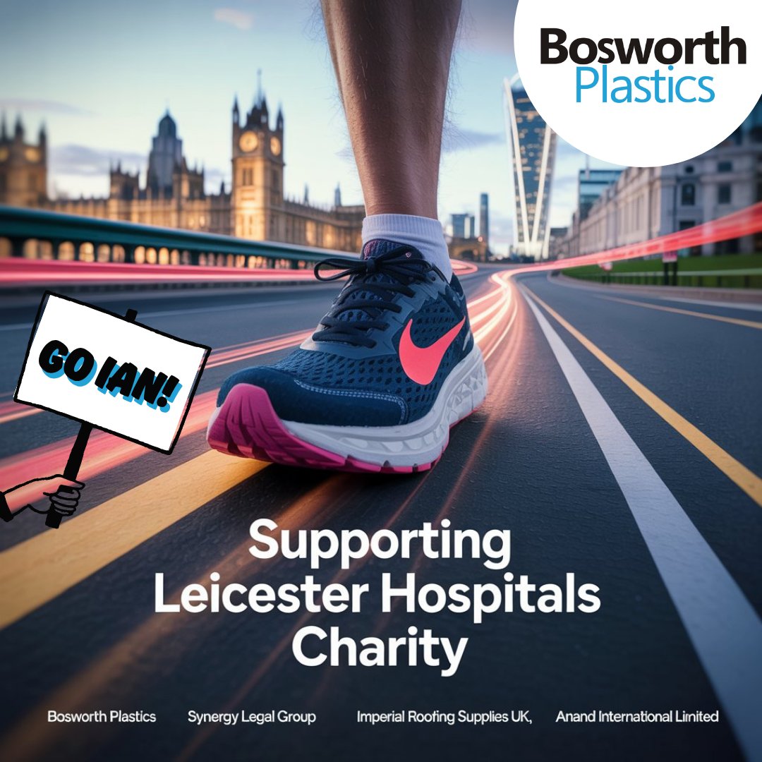 We’re proud to be sponsoring Ian Beckett as he takes on the #2026LondonMarathon, raising vital funds for #LeicesterHospitalsCharity - a cause close to so many of us.

👉 Donate here: justgiving.com/page/ian-becke…

Let’s make every mile count 💙

#NHS #LondonMarathon
