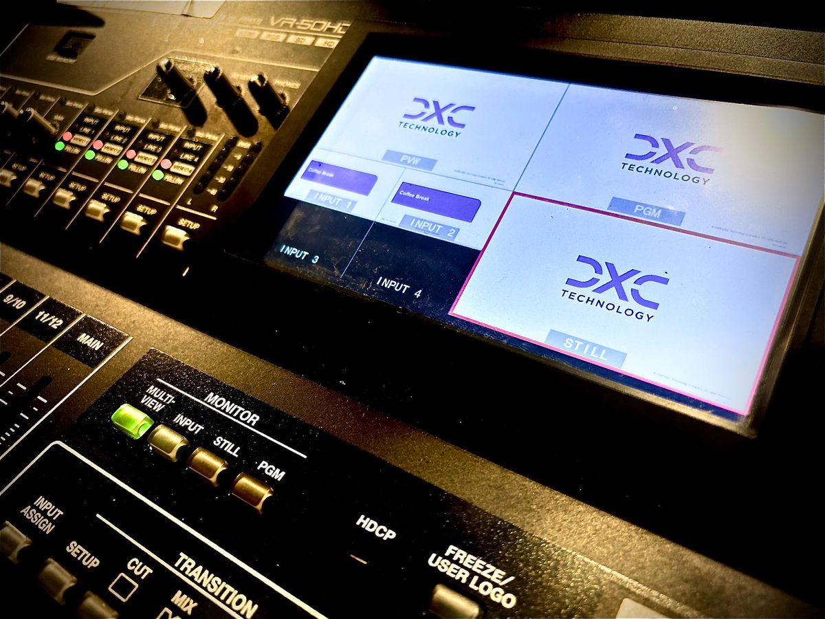 The teams began this week with a two day conference and awards evening at the Hilton Gateshead. #eventprofs #liveevents #audiovisual #conference #awards