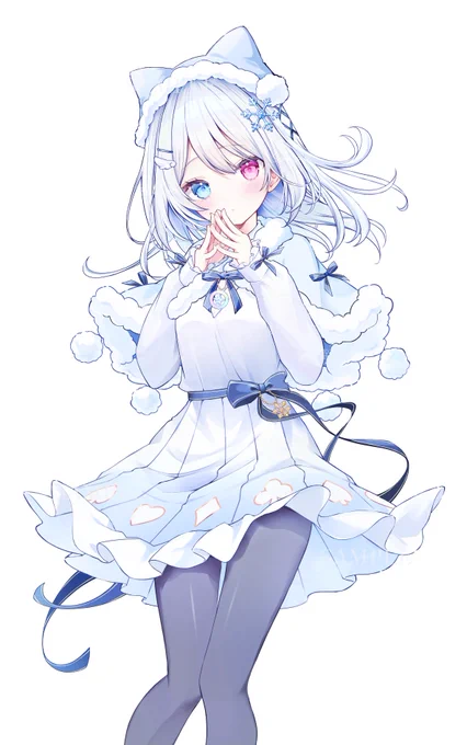 氷猫ねる様()の立ち絵を担当させていただきました