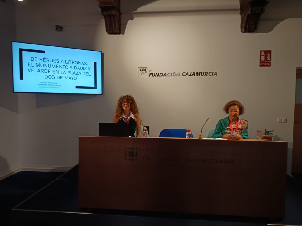 arteceha's tweet photo. 📚 Avanzamos la jornada del XXV Congreso del Comité Español de Historia del Arte con las sesiones de comunicaciones de la mañana 🎨
#CEHA25
@UMU https://t.co/4vEdOuIazQ