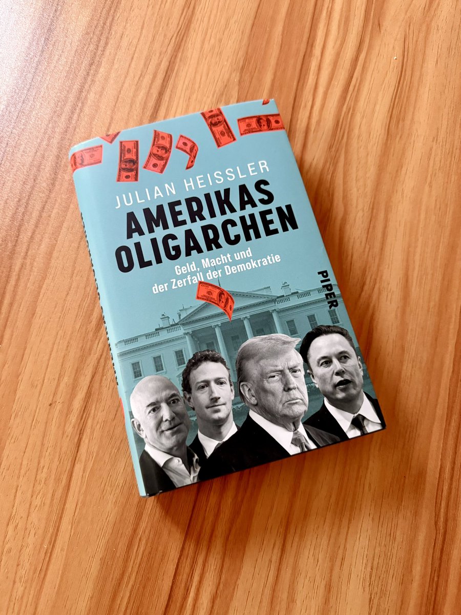 Erste Post in der neuen Wohnung. Danke, <a href="/piperverlag/">Piper Verlag</a>!!

Gut fühlt es sich an. Am 10.10. liegt „Amerikas Oligarchen“ dann auch in den Buchläden.