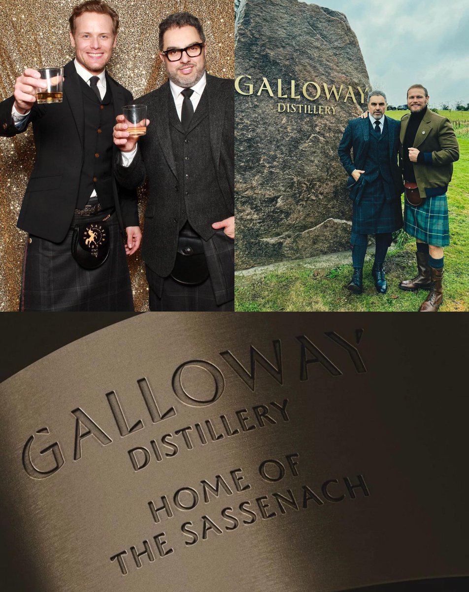 Tash (@peekaboo_jen) on Twitter photo What a journey thus far...
#sassenachspirits 
#GallowayDistillery 
#samheughan What a journey thus far...
#sassenachspirits 
#GallowayDistillery 
#samheughan