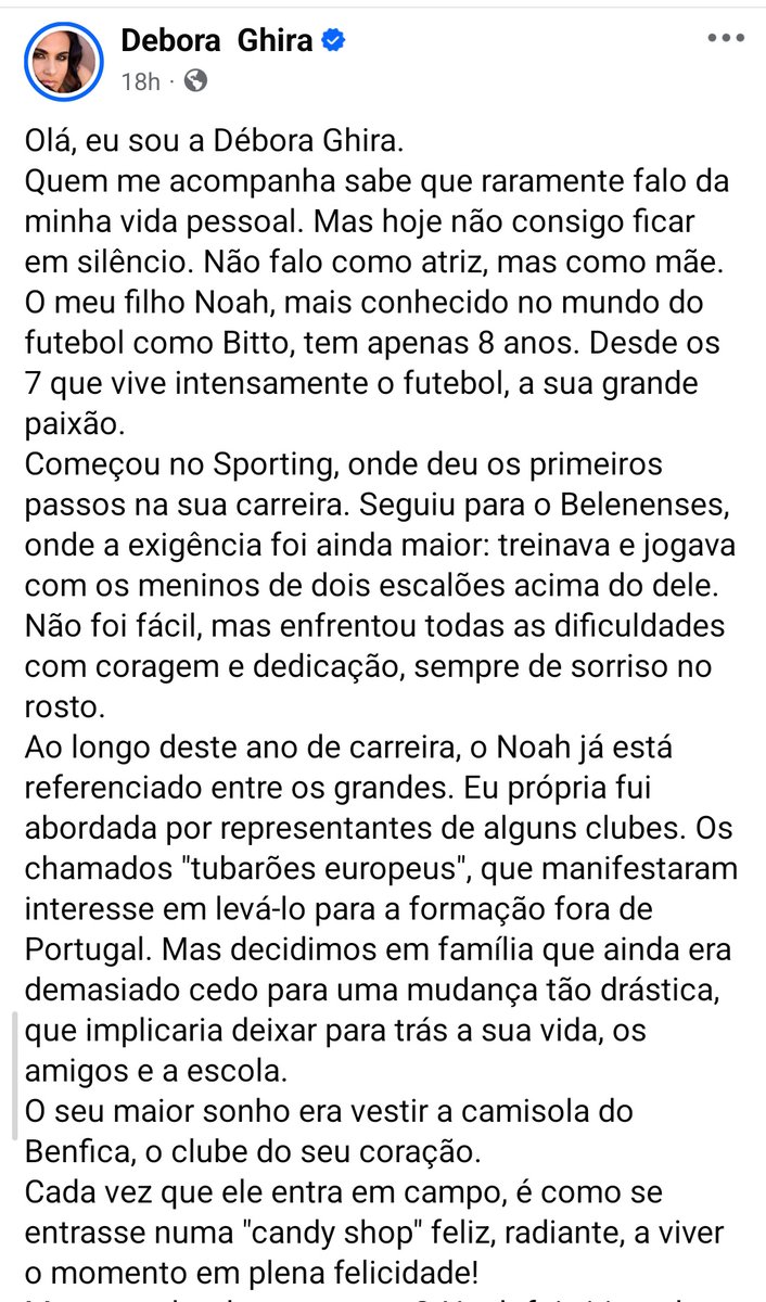 mariana_maz94's tweet image. Bom dia @SLBenfica.

Seria importante esclarecer isto junto do treinador visado e ver como está o nosso atleta.
