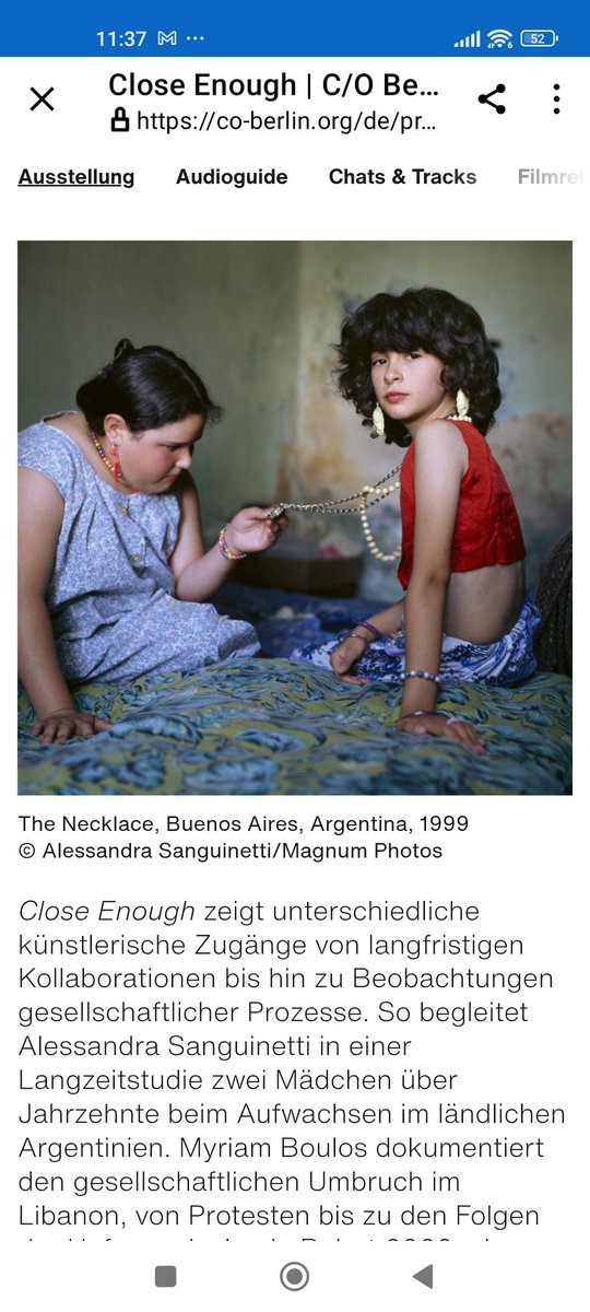 It is simply amazing what a camera can capture if the heart and soul of the photographer are wide open. Must see! #feminism #magnumfotos co-berlin.org/de/programm/au…