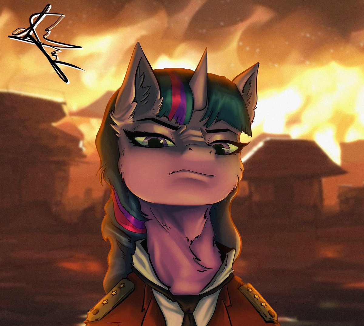 Commander twilight sparkle will do anything to defend the friendship cause… #mlp #mlpart #mlpfanart #mylittlepony
