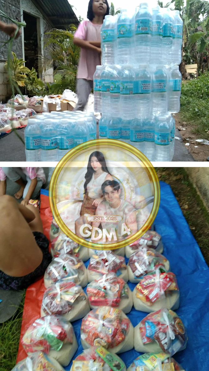 lunamarianne03's tweet photo. We’re happy to share our quick update on  Cebu Relief Operations. With the generous support of our Pamilya Bots members, we prepared food packs with rice, essentials, and 168 pcs of bottled water for affected families.

Each pack was made with love and concern, bringing comfort and hope to our kababayans in Cebu. Special thanks to the family of our member @_ralphaz  for their support and volunteer work in packing and distributing.

Maraming salamat, AzRalph GDM4-Pamilya Bots, for making this mission possible! 

NAIILANG ROAD TO 3MVIEWS
NAIILANG ROAD TO 3MVIEWS
#AzRalph | @_AZMartinez | @ralph_dL