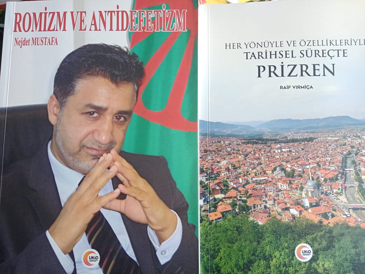 UKİD'den 2 önemli yayın.
Romizm ve Antidefetizm, Nejdet Mustafa.
Her Yönüyle ve Özellikleriyle Tarihsel Süreçte PRİZREN, Raif Vırmiça.