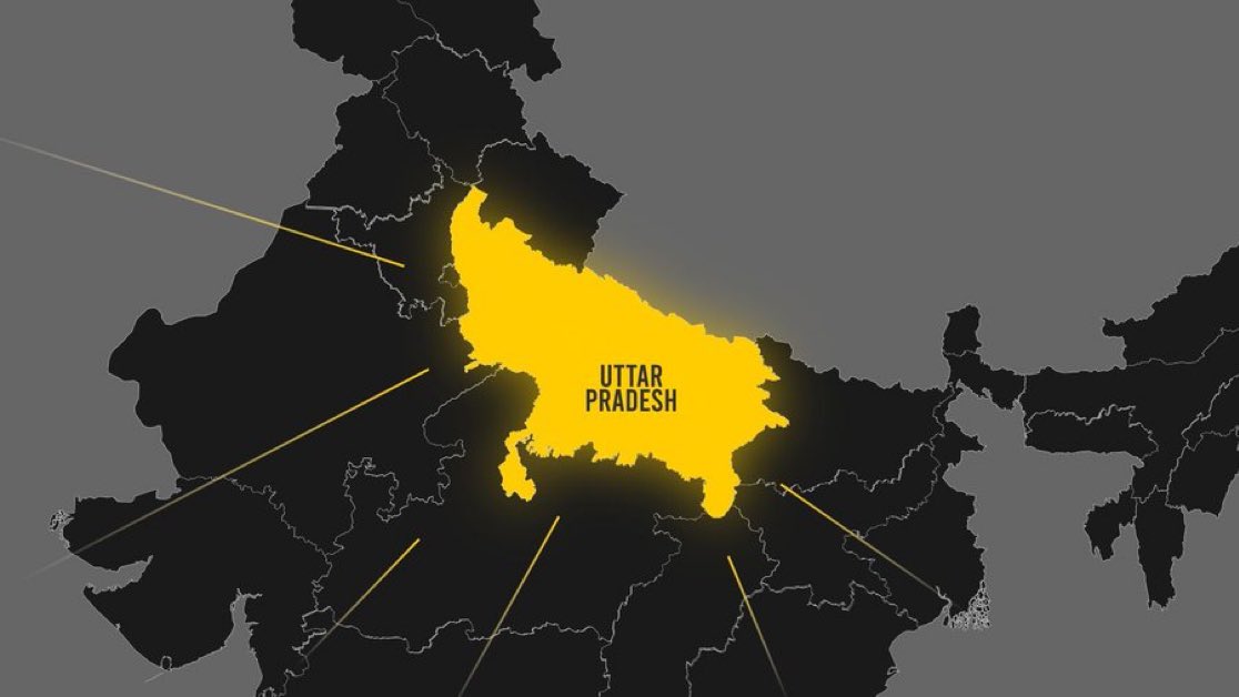 🚨 Uttar Pradesh, India's most populous state records lower crime rate than national average.

This should be UP's first pitch to investors. 

(NCRB data)
#UttarPradesh #Record