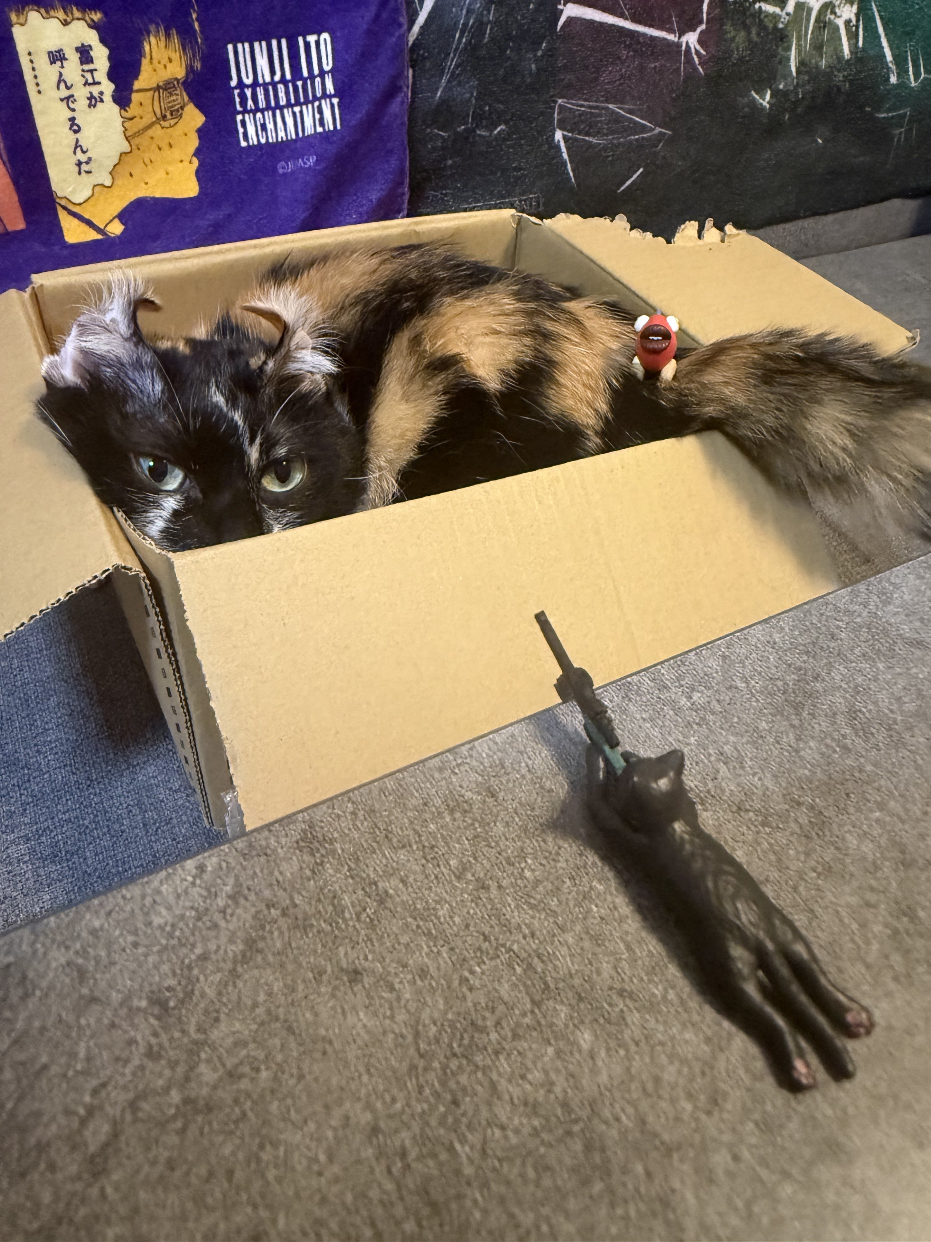 妖精猫さん白コウモリバージョン 妖精猫さん白コウモリバージョン