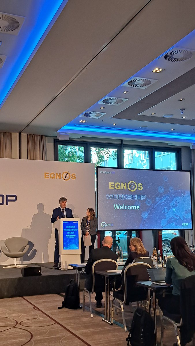 ESSPSAS's tweet image. ✨ Day Two of the #EGNOSWorkshop2025 has officially begun in Berlin!

The morning opened with welcoming remarks from Javier Gómez Díaz (Service Provision Unit Director, #ESSP), who reflected on the importance of yesterday’s sessions in setting the foundation for the discussions…
