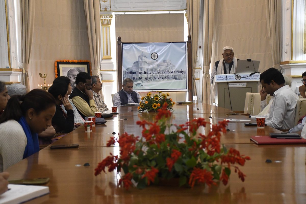 Indian Institute of Advanced Study (IIAS), Shimla tweet media