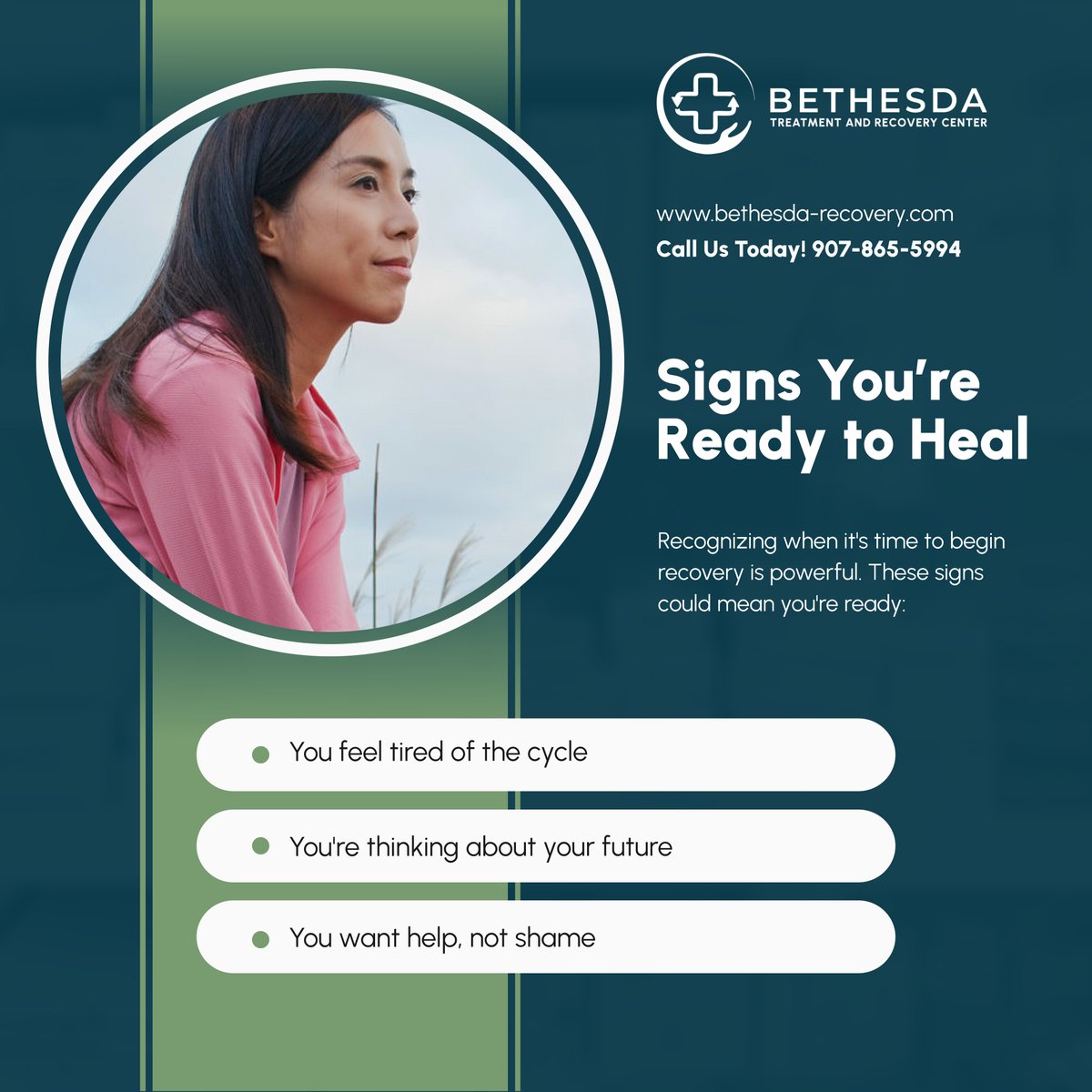 bethestreatment's tweet image. 🧭 If these signs resonate, it may be your moment to step forward.

🌄 Your journey can begin today—let’s take that first step.

#AnchorageAK #AddictionRecoveryCenter #RecoverySigns #HealingStartsNow #TakeTheStep