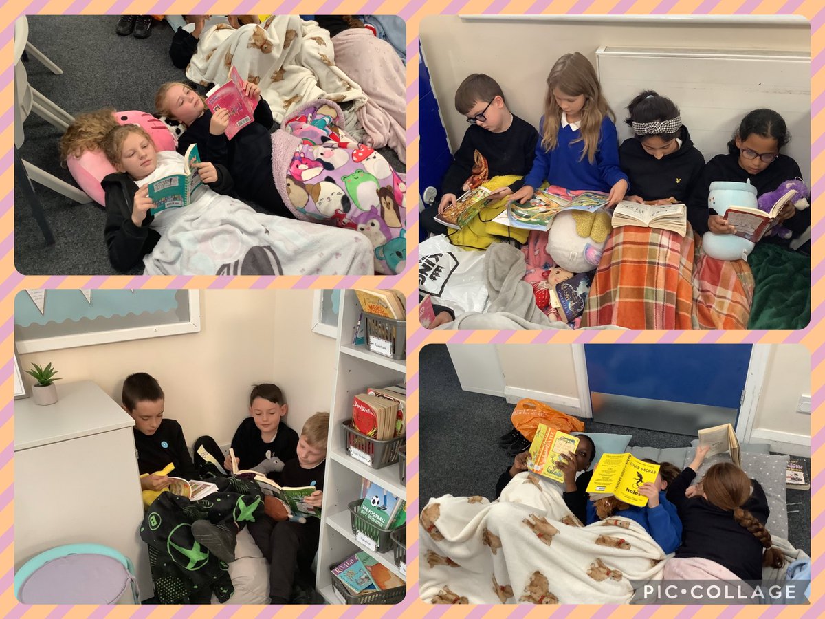 ReinwoodJuniors's tweet image. #RJS4B have been getting cosy for Drop Everything and Read every day this week. Even with our very busy timetable, we can always make time to read! #RJSEnglish #RJSReading #RJSDEAR