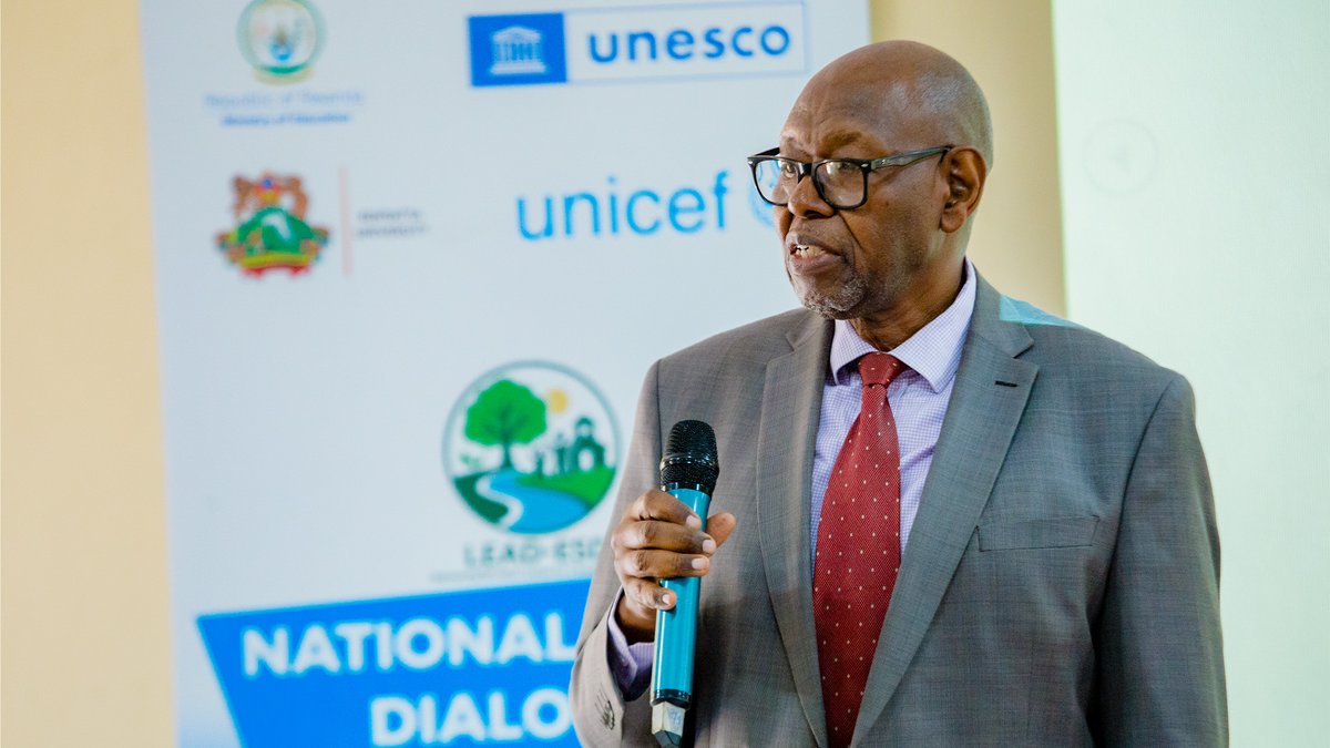 SG <a href="/AlbertMutesa/">Albert</a>   of @unesco_rwanda delivers Opening Remarks at the National Policy Dialogue, reaffirming Rwanda’s commitment to advancing Leadership for Education for Sustainable Development <a href="/lead_esd/">LEAD-ESD</a> .  
<a href="/Rwanda_Edu/">Ministry of Education | Rwanda</a>,  <a href="/UnescoEast/">UNESCO Eastern Africa</a> <a href="/unicefrw/">UNICEF Rwanda</a>, <a href="/REBRwanda/">Rwanda Basic Education Board</a> , <a href="/UR_CoE/">UR-CE Rwanda</a> , <a href="/KenyattaUni/">Kenyatta University #ExperienceKU</a>.