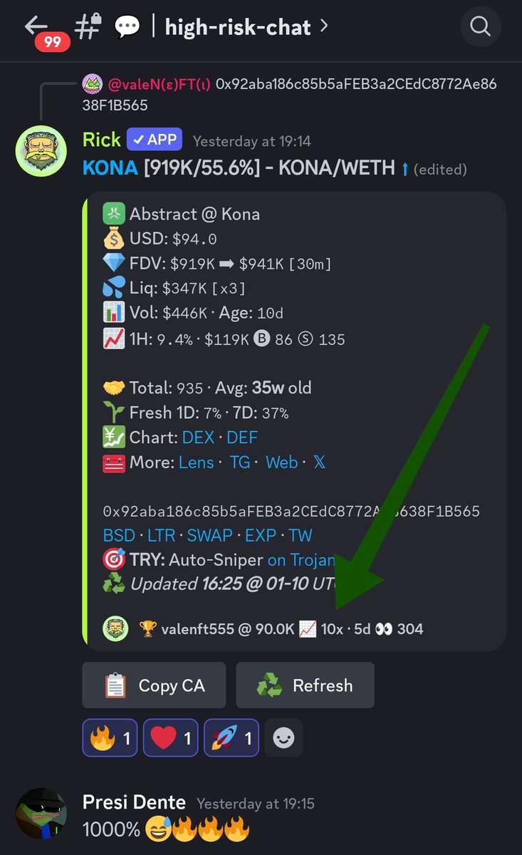 CryptoLabsEdu's tweet photo. Yesterday we hit +1000% on a single high-risk token, called by @valeNFT555. 🔥
This is what happens inside the Labs. 🧪
👉 Join the Labs: https://t.co/gdNG1aXvUs
#CryptoLabs #DeFi #Altcoins https://t.co/YfTWVQxxsJ
