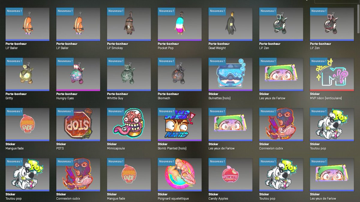 krit_CS2's tweet image. First 50 ⭐️Results : 

1x Red
1x Pink 
3x Purples 
23x Blues