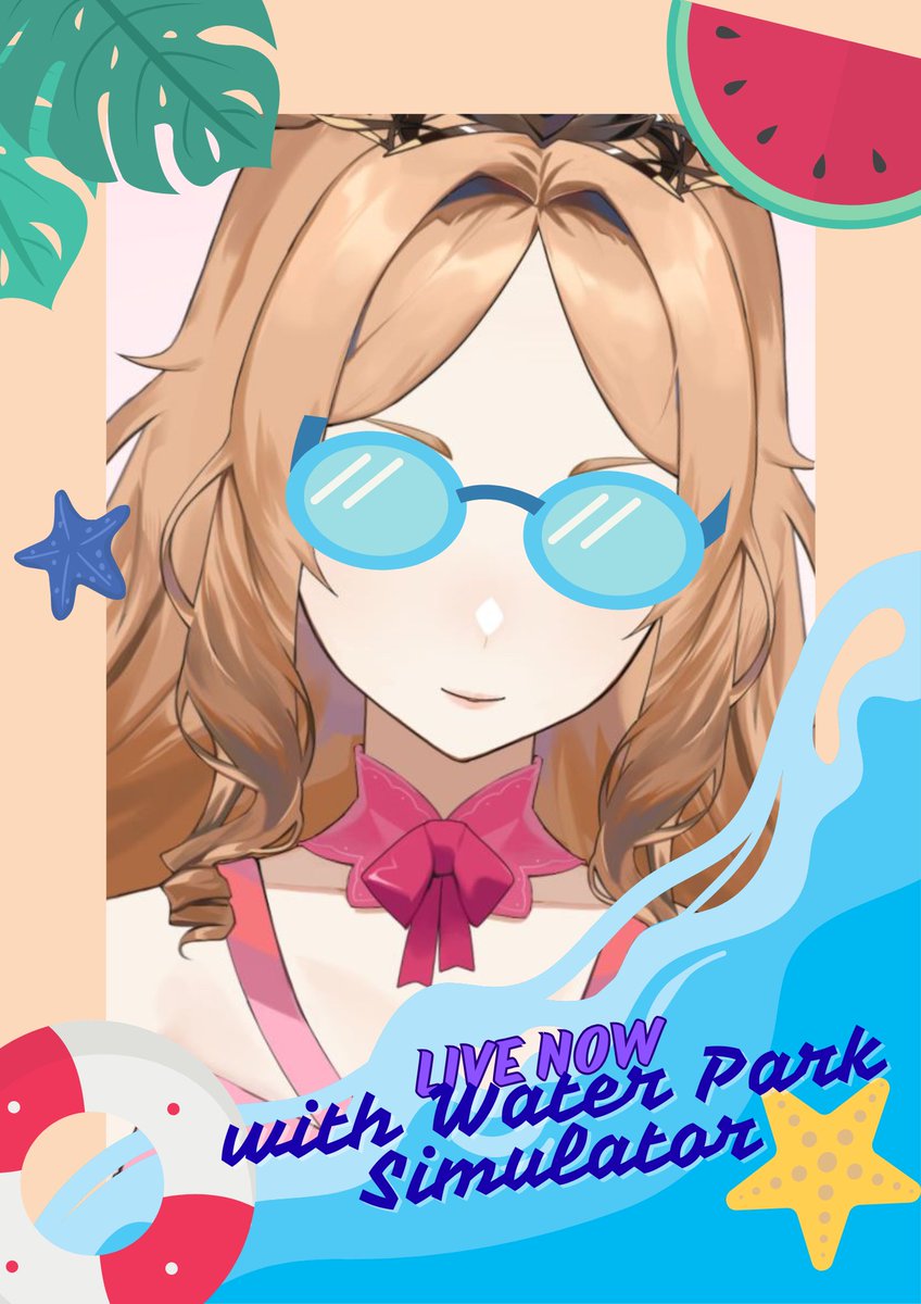 SWIMMING IS NOT INCLUDED [new update] !visit 
Can I hire you?

#VtuberEN #Vtubers #waterpark  
twitch.tv/lulushaangelica