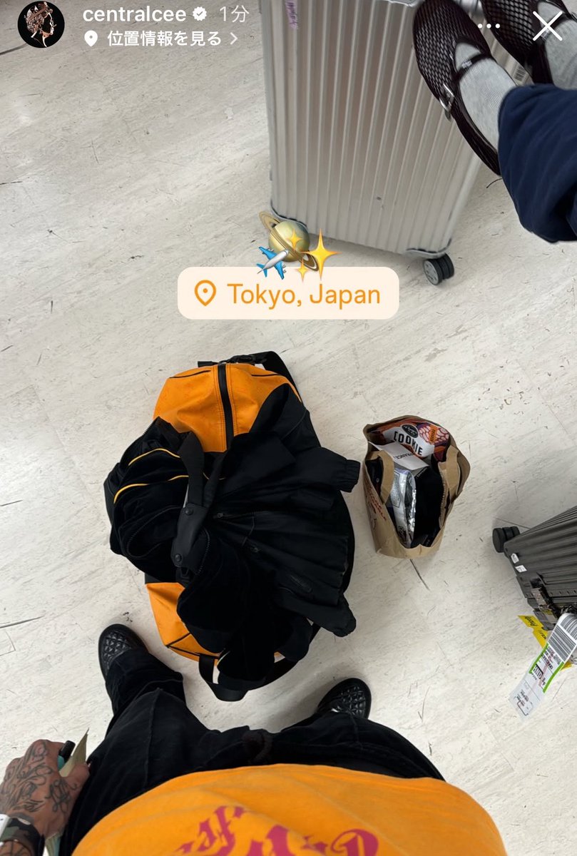 tyorigino's tweet photo. Central Ceeが日本に到着🇯🇵

Force Festival 1日目のヘッドライナーとして出演予定🗓️ https://t.co/xmEzOgbgrw