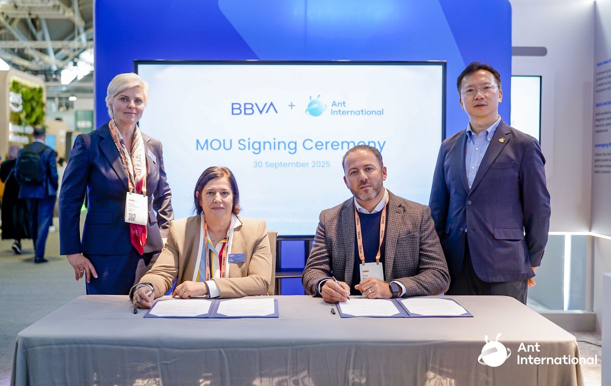 Strengthening our ecosystem at <a href="/Sibos/">Sibos</a> 2025 to serve more travellers and merchants around the globe 🌍

We’re proud to partner with <a href="/bbva/">BBVA</a> to deliver more seamless travel and payment experiences across Europe.

Building on our collaboration with one of the leading banks in Spain